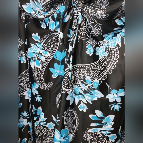 Colorful Swimsuit Top Size 24 Summer Swimwear Resort Beach Swimsuit Boho Tankini - Picture 3 of 7